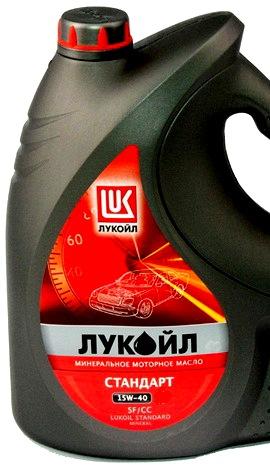 Моторное масло ЛУКОЙЛ СТАНДАРТ 15W-40 SF/CC 4л